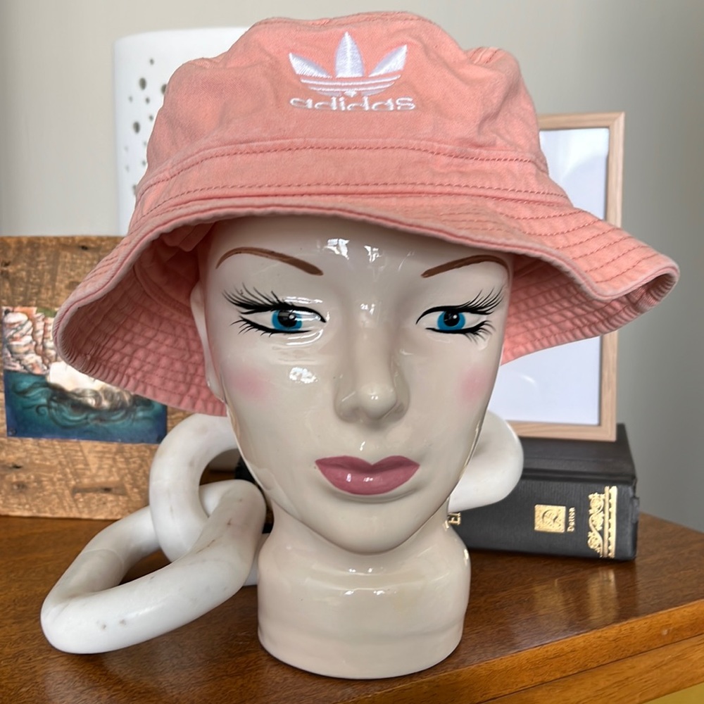 Adidas Pink Bucket Hat